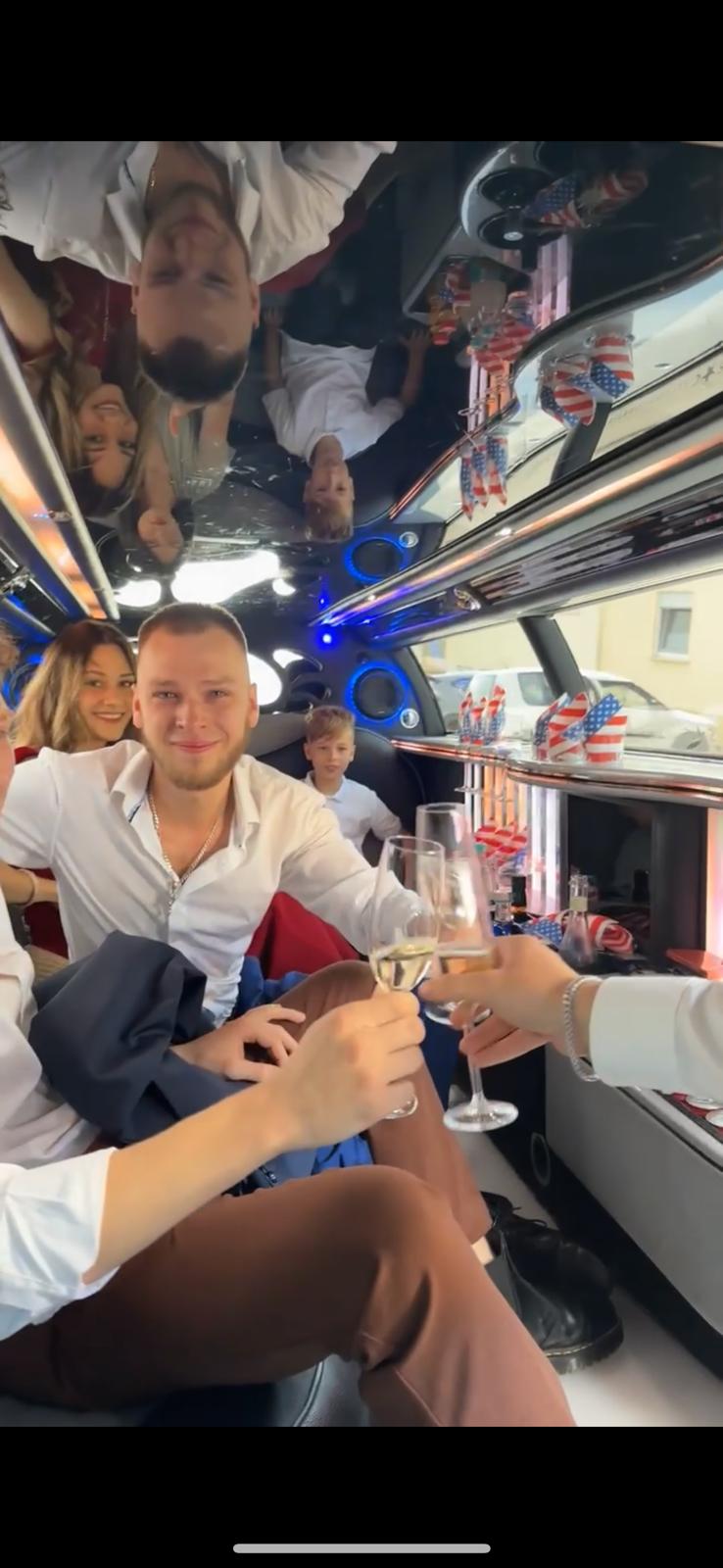 Gemeinsam unterwegs zur Hochzeit von Violetta und Maxim